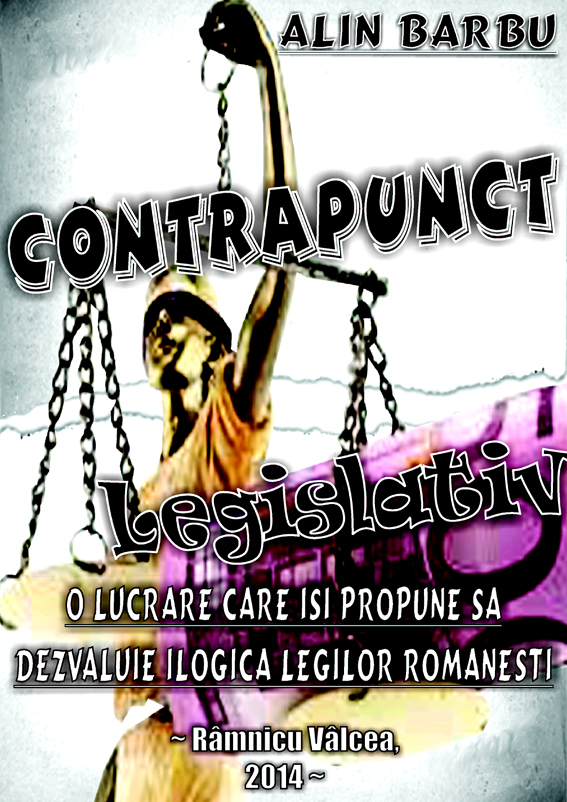 Coperta cartea Contrapunct legislativ, de Alin BARBU_01